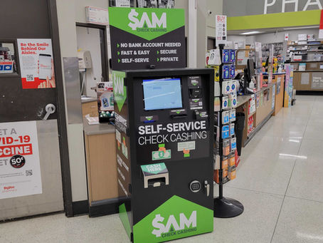 Cost, transparency, and service; Why self-service check cashing beats traditional.